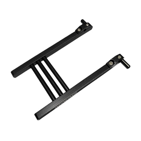 RC Radio Bracket Professional Durable Easy Installation Sturdy Aluminum Alloy for Remote Controller RC Quadcopter Accessories Black