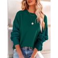 thumbnail image 4 of Rosvigor Sweaters for Women Oversized Long Sleeve Sweater Womens Cable Knit Pullover Casual Warm Tops, 4 of 6