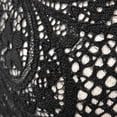 thumbnail image 3 of Gibobby Conjunto ropa interior mujer Camisola de lencería para mujer, con corte de red entrecruzado, sin mangas, sexy, vestido de peluche(Negro, M), 3 of 5