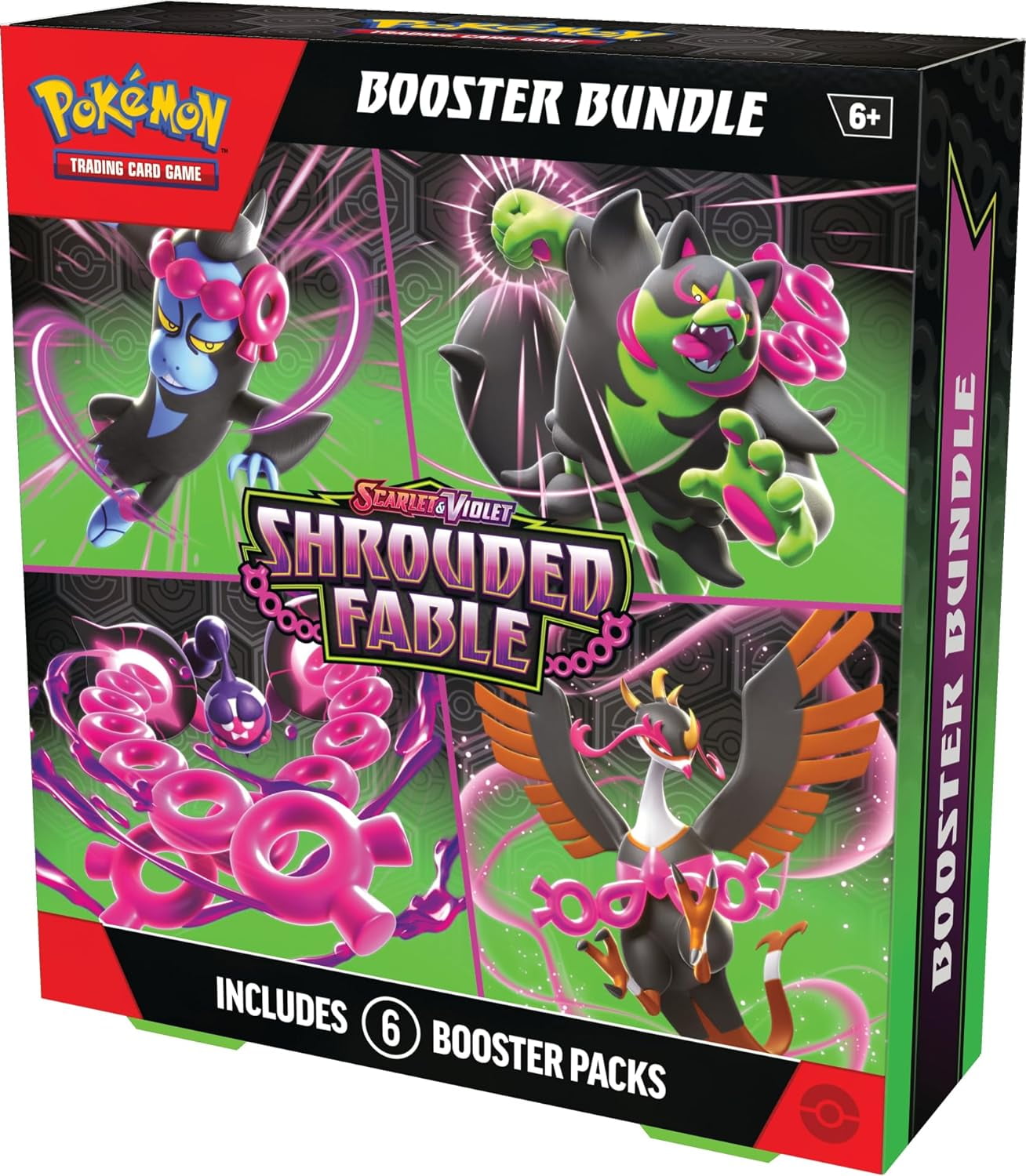Pokemon Trading Card Games Scarlet & Violet 6.5 Shrouded Fable Booster Bundle