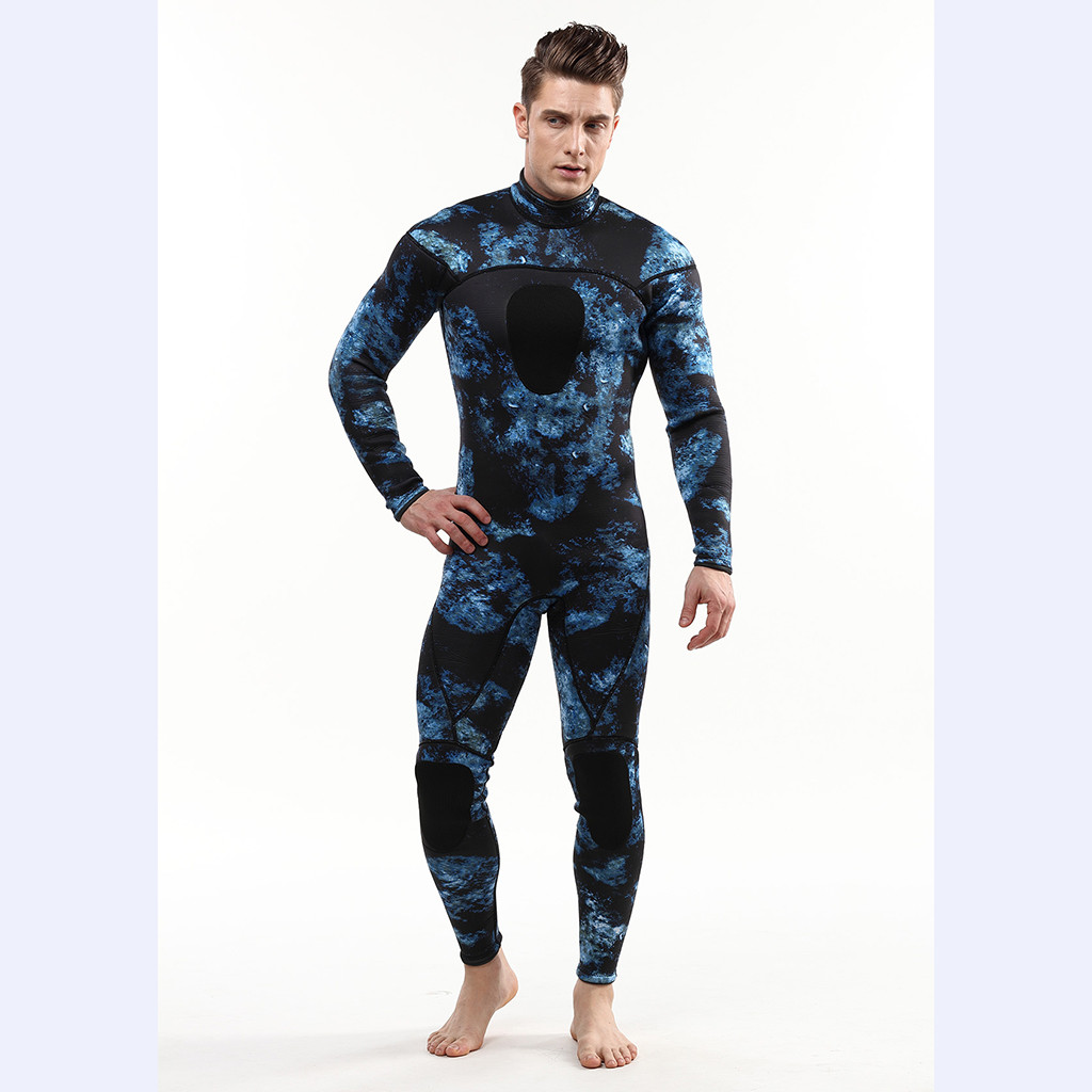 MEN WetSuit 3MM Full Body suit Super stretch Diving Suit Swim Surf