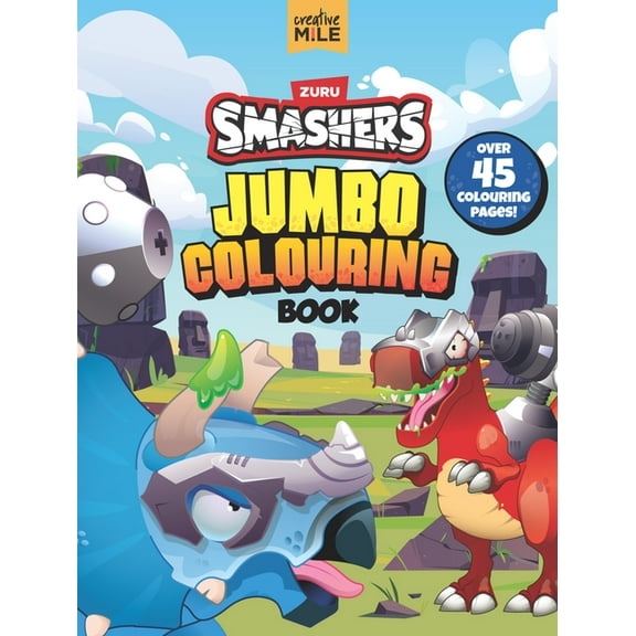 Smashers Jumbo Colouring Book, (Paperback)