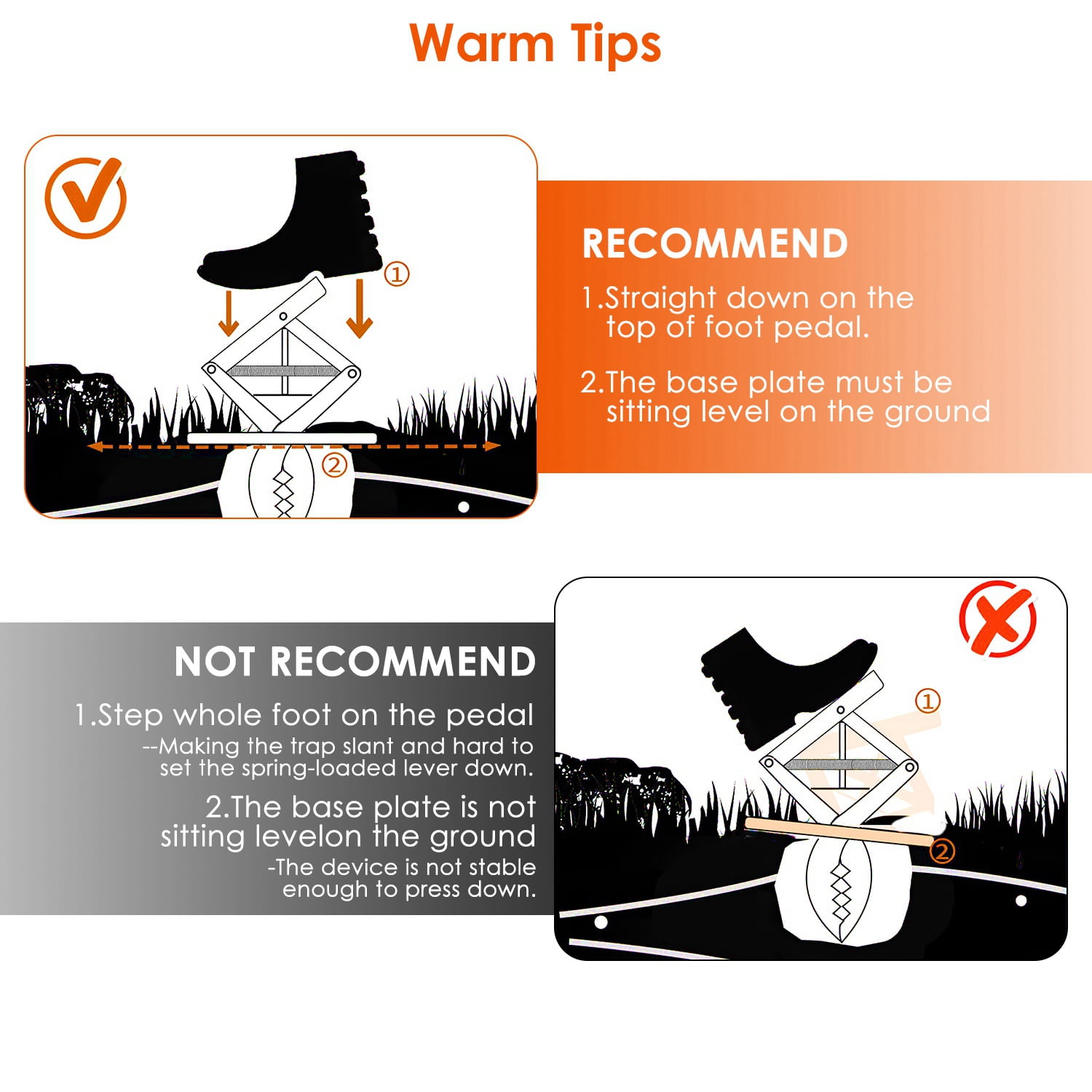2 Pack Mole Traps Thickened Metal Mole Scissor Trap Reusable Mole Trap Mole Control Easy Set Ground Mole Trap for Lawns