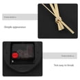 thumbnail image 3 of Raindrops Rustic Round Clock Black for Outdoor Garden Decor 1Pcs, 3 of 8