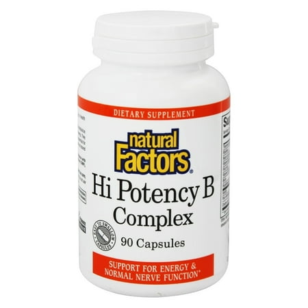 Natural Factors Hi Potency B Complex Reviews Natural Factors Hi Potency B Complex Reviews