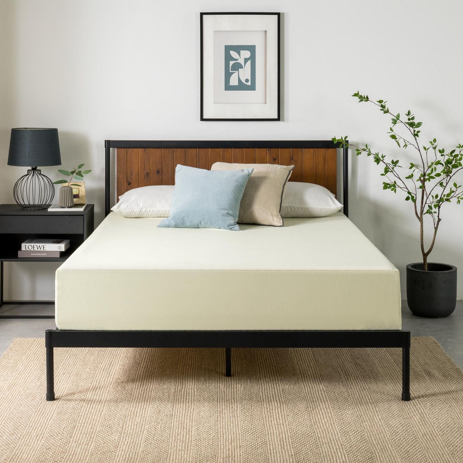 Zinus 10 inch Gel Airflow Memory Foam Mattress, Queen, Queen