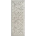 thumbnail image 7 of Hauteloom Hibah Living Room, Bedroom Patio Outdoor Area Rug - Contemporary - Natural Gray, Taupe, Smoke - 18" Sample, 7 of 7
