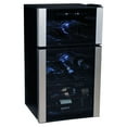 thumbnail image 1 of Koolatron 29 Bottle Dual Zone Wine Cooler Freestanding Wine Fridge, 1 of 9