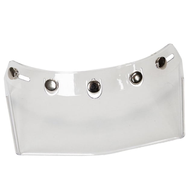 Visera para casco de motocicleta con 5 broches, cara abierta, protector vintage, reemplaza 215x13cm