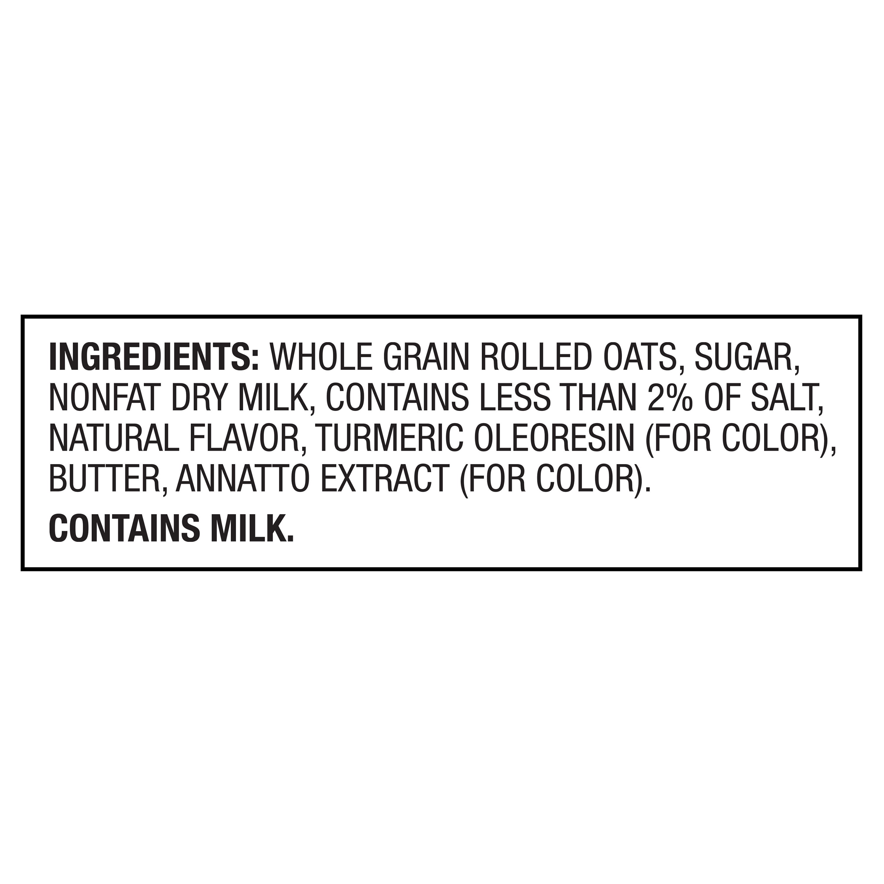 Great Value Lemon Creme Instant Oatmeal, 1.41 oz, 8 Count