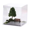thumbnail image 2 of Vitrina para escena en miniatura a escala 1:64, paisaje, manualidades DIY para figuras de en miniatura, suministros para dioramas, cubierta, 2 of 9