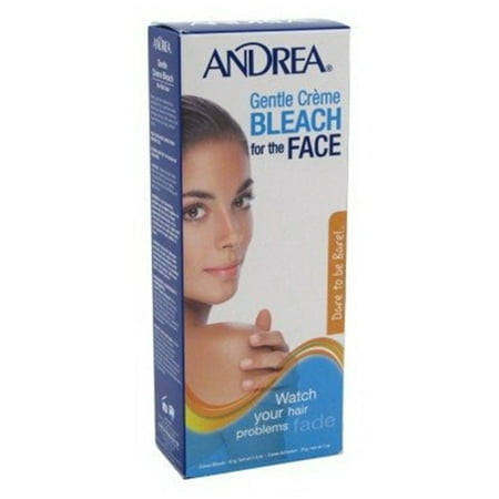 Andrea Gentle Creme Bleach For The Face - 1 Kit (Best Face Bleaching Cream In Australia)
