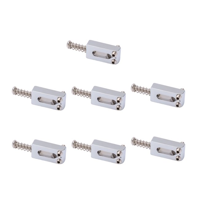 Bridge Saddle, Guitar Bridge Saddle Portable Silver Durable For Musical Instrument
