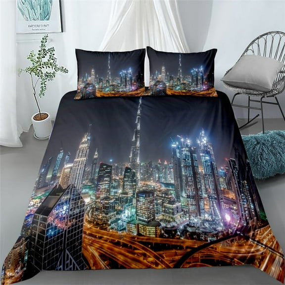 3d Sunset Landscape Scenery Bedding Set King Double Full Twin Single Size Bed Linen Set