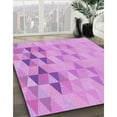 thumbnail image 3 of Ahgly Company Machine Washable Indoor Rectangle Transitional Violet Purple Area Rugs, 2' x 3', 3 of 7