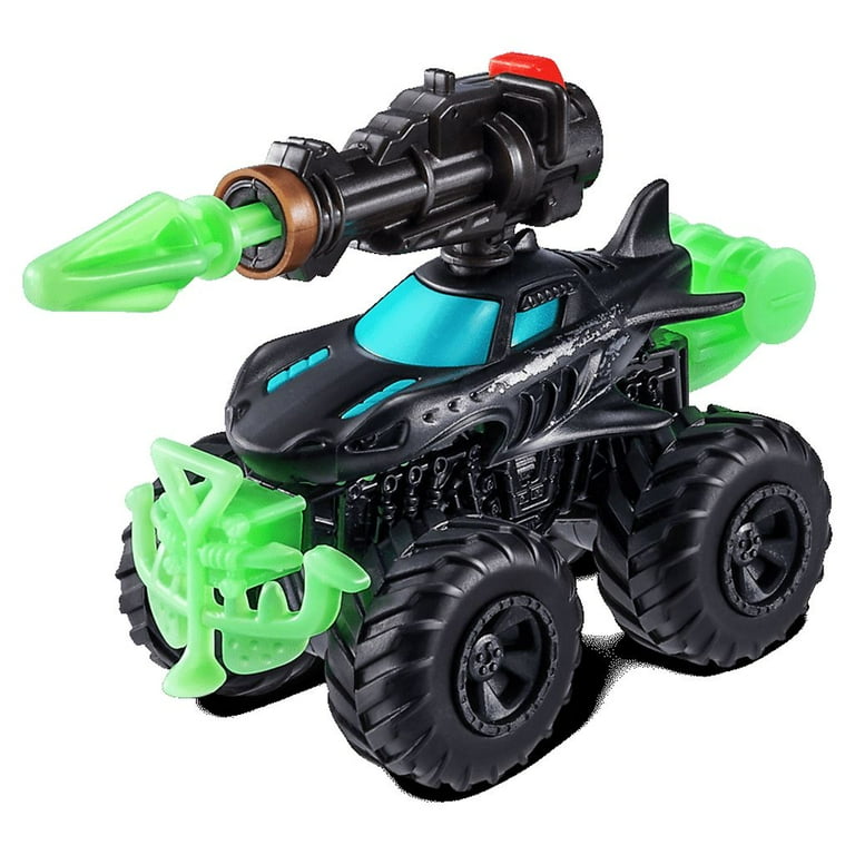 Amazon.com: 5 Surprise Monster Trucks Glow Riders Series 2