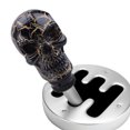 thumbnail image 4 of Perilla Cambios Coche Con Cabeza Calavera Personalidad Universal para Halloween (negro), 4 of 9