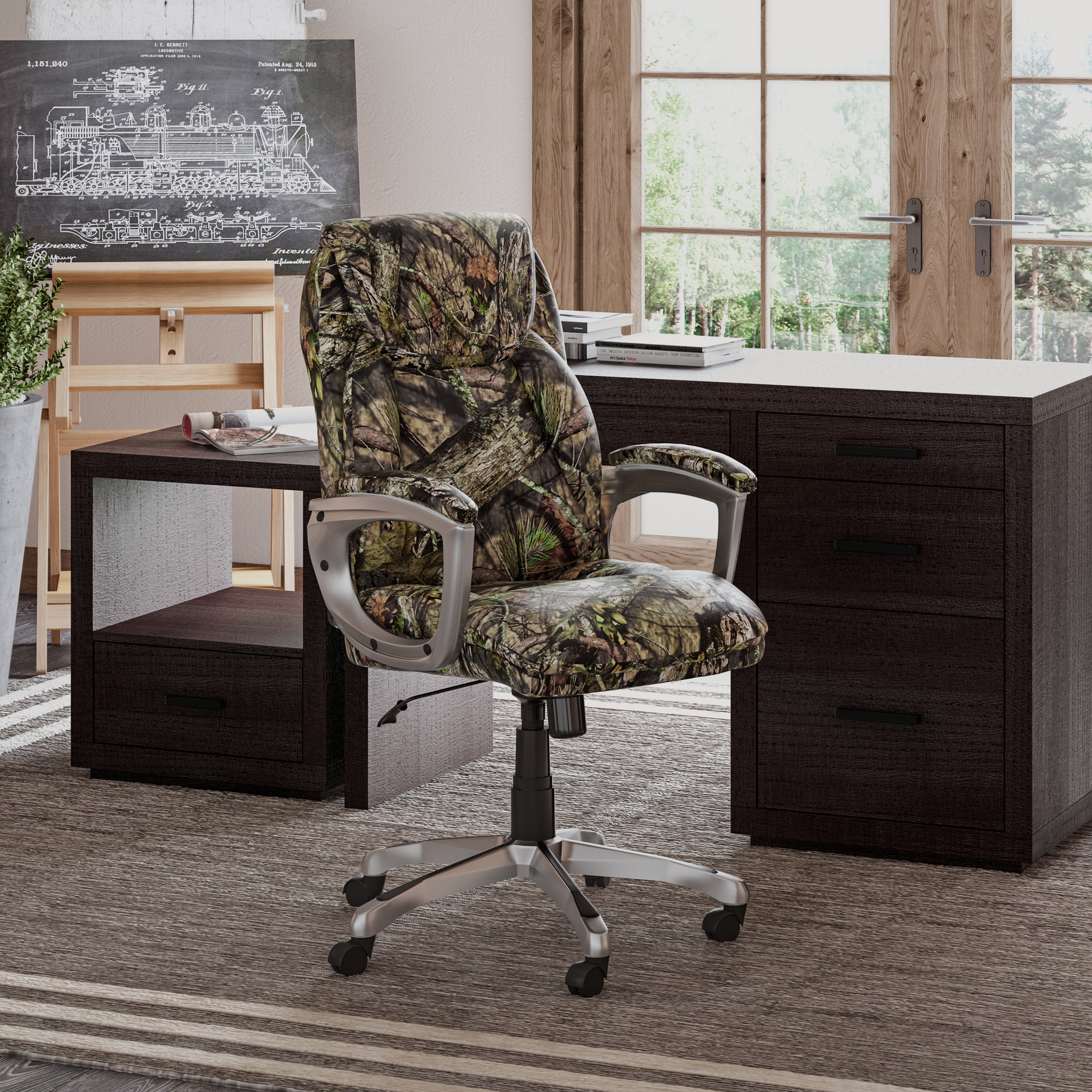 Mossy Oak Break Up Country Camouflage Adjustable Office Chair Mossy Oak Break Up Country Camouflage Adjustable Office Chair Com