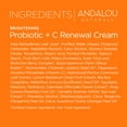 thumbnail image 6 of Andalou Naturals Probiotic + C Renewal Face Cream, 1.7oz, With Vitamin C for a Brighter Complexion, 6 of 7
