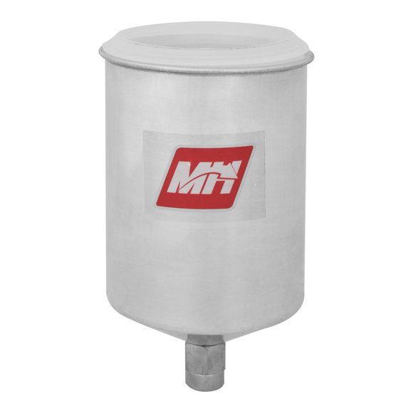 Vaso Para Pistola Hvlp Master Hardware Aluminio 18X9.8 Cm