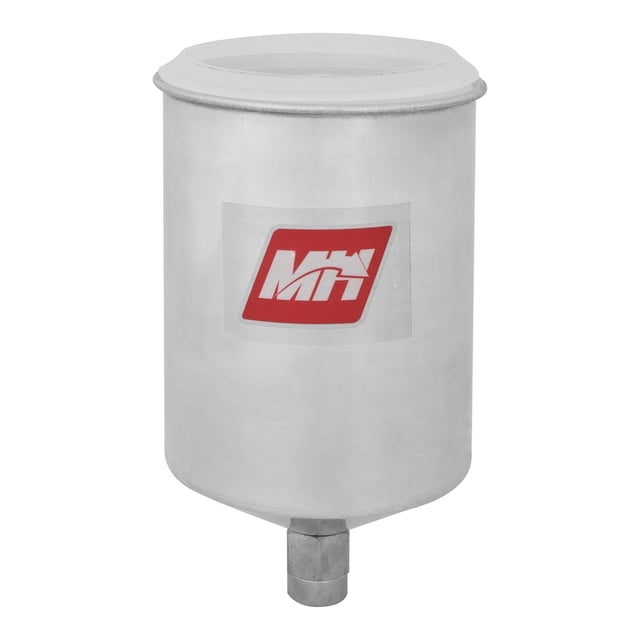 Vaso Para Pistola Hvlp Master Hardware Aluminio 18X9.8 Cm