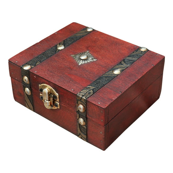 PAMINGONO Unique Jewelry Box Synthetic Material Women present Giving 1Pcs 5.11x4.32x2.12in