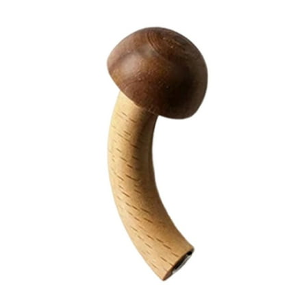 

Girlsshop Wooden Mushroom Refrigerator Magnet Creative Magnet Message Sticker B