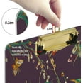 thumbnail image 3 of FMSHPON Birds ButterfliesFlowers Clipboard Hardboard Wood Nursing Clip Board and Pull for Standard A4 Letter 13x9 inches, 3 of 7