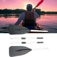 thumbnail image 4 of LOVIVER 2Pcs Kayak Paddle Detachable Portable Fittings Packable for Paddleboard Canoeing Black, 4 of 8