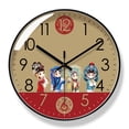 thumbnail image 1 of Reloj de pared de estilo chino que no hace tictac, silencioso, 30 cm, 1 of 1
