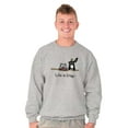 thumbnail image 5 of Stolen BBQ Steak Dog Funny Grilling Sweatshirt for Men or Women Brisco Brands S, 5 of 6