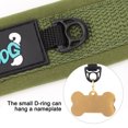 thumbnail image 5 of Pet Artist Soft Padded Personalized Dog Collar Brass Buckle and O ring Name Engraved Adjustable for Small Large Dogs, 5 of 12