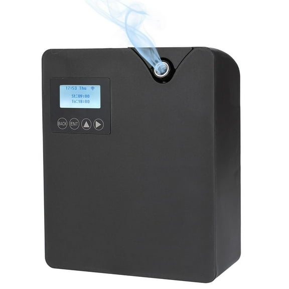 Smart Scent Air Machine, Professional Essential Diffuser With Nebulizing Tech For Home, 300 ML Oil Bottle, Quiet Scent Diffuser, Coverage Up To 2000 SQFT Of Fragrance, For Home, Hotel Black