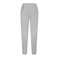 thumbnail image 5 of WREESH Men's Sweatpants Fashion Drawstring Elastic Waist Solid Color Casual Sweat Length Pants Gray, 5 of 9