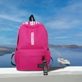 thumbnail image 5 of 14.2"x11'' Backpack for Student with Laptop Compartment - Durable Canvas & Polyester campus Bag | Multi-Pocket Organization, Breathable Design for All-Day Comfort, 5 of 5