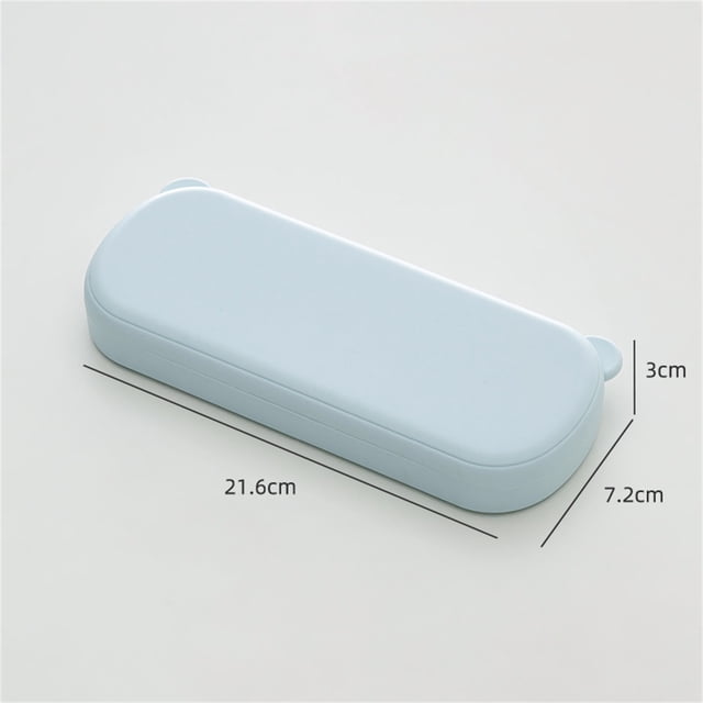 LSLJS Pure Color Personality Macaron Color Stationery Box Candy Color Student Pencil Case, Pencil Cases