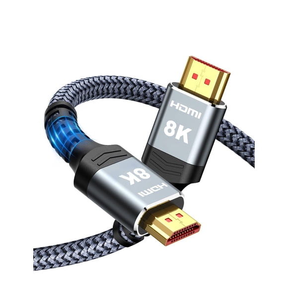 Cable HDMI Highwings 8K 2.1, 9 m, 48 Gbps, monitor Blu-ray PS5