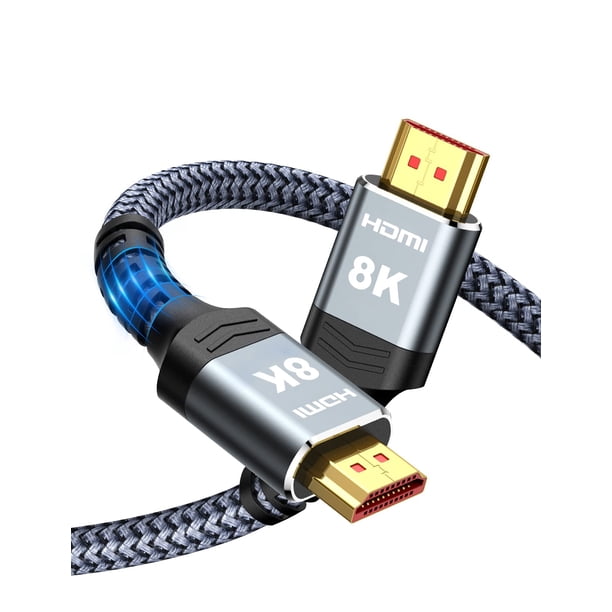 Cable HDMI Highwings 8K 2.1, 9 m, 48 Gbps, monitor Blu-ray PS5