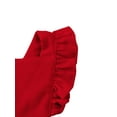 thumbnail image 4 of BemeyourBBs Toddler Baby Girls Corduroy Dress Vintage Infant Christmas Skirt Holiday Dress Ruffled Casual Dress Summer Fall Winter Spring Outfit Baby Essantials Clothes, 4 of 7