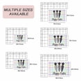 thumbnail image 6 of Happy Easter Outdoor Rug 4x6 Ft, Non Slip Washable Area Rug, Black and White Carrots Colorful Plaid Patio Rugs Carpet Runner, Large Floor Mat for Indoor/Outdoor Deck Porch Camping, 6 of 8