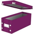 SnapNStore, CD Storage Box, Berry, 2 Pk