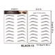 thumbnail image 2 of Pegatinas impermeables simuladas para cejas, pegatinas tatuadas para cejas, parches ecológicos para cejas perezosas, 2 of 2