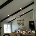 thumbnail image 6 of Ekena Millwork 4"W x 8"H x 16'L 3-Sided (U-beam) Rough Sawn Endurathane Faux Wood Ceiling Beam, Natural Pecan, 6 of 17
