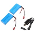 thumbnail image 3 of Rechargeable 7.4V 1500mAh 15C Lipo Battery for RC Car Boat, 3 of 23