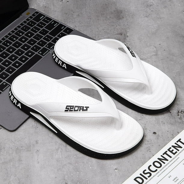 Chanclas minimalistas para hombre, chanclas casuales antideslizantes para exteriores para hombre, sandalias de moda de playa