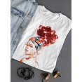 thumbnail image 3 of Watercolor Black Woman Beautiful T-Shirt Women -Image by Shutterstock, Female Medium, 3 of 4