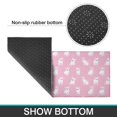 thumbnail image 6 of Pink Cute French Bulldogs Kitchen Rugs Sets Of 2,Anti Fatigue Kitchen Mat Rugs Non Slip Washable,Decorative Kitchen Floor Mats for Kitchen,Sink,Laundry,17"x30"+17"x47", 6 of 7