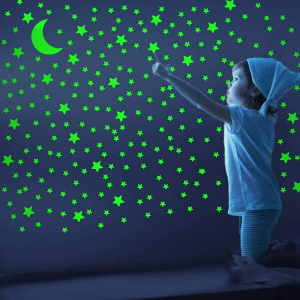 200pcs Glow In The Dark Staroon Non Toxic 3d Wall Sticker Luminous Adhesives For Room Bedroom Light Up Your Ceiling And Living Com - Ceiling Light Up Stars 200pcs Glow In The Dark Staroon Non Toxic 3d Wall Sticker Luminous Adhesives For Room Bedroom Light Up Your Ceiling And Living Com - Ceiling Light Up Stars