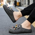 thumbnail image 5 of BERANMEY Cork Mules for Women Boho Slip-On Womens Mules with Memory Foam Comfort & Non-Slip Cork Sole Casual Indoor Outdoor Clogs for Women & Men, 5 of 7