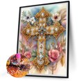 thumbnail image 2 of Kit Con Forma Especial Parcial 5D DIY Cruzada 30x30cm, 2 of 7